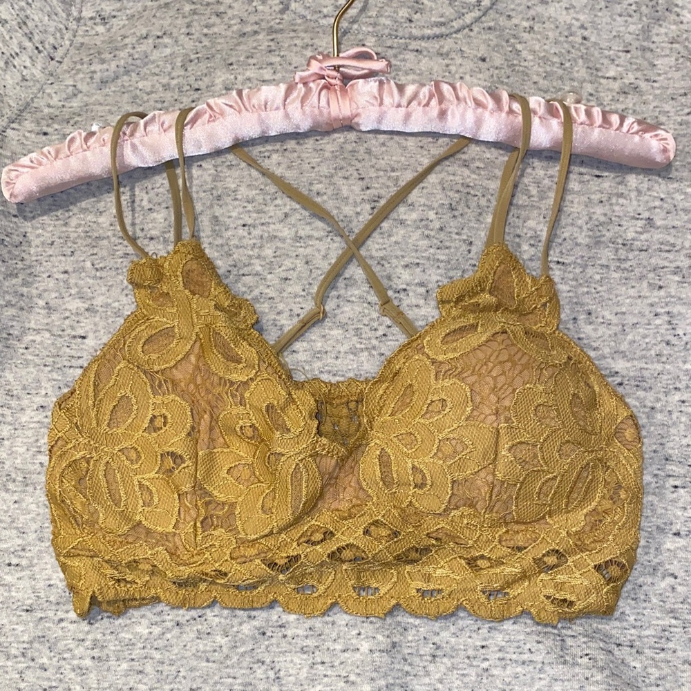 Gold Bralette Size Small